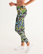 Graffiti Buzz 1 Women's Yoga Pants