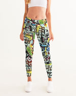 Graffiti Buzz 1 Women's Yoga Pants