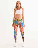 Graffiti Buzz 2 Women's Yoga Pants
