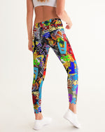 Graffiti Buzz 2 Women's Yoga Pants