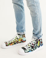 BuzzArts  graffiti 2 Men's Hightop Canvas Shoe