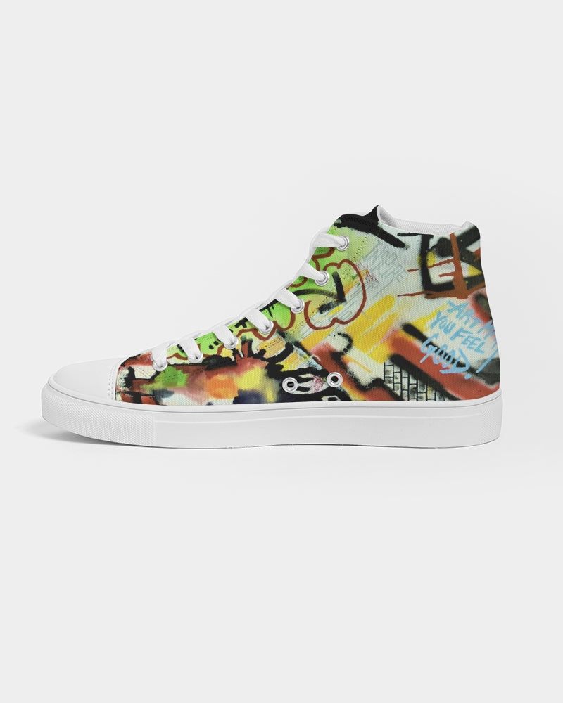 BuzzArts  graffiti 2 Men's Hightop Canvas Shoe