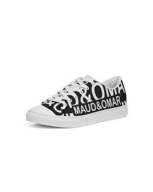 Maud&Omar  Signature Logo  Shoe Men's Faux-Leather Sneaker