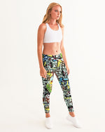 Graffiti Buzz 1 Women's Yoga Pants