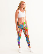 Graffiti Buzz 2 Women's Yoga Pants