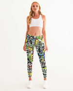 Graffiti Buzz 1 Women's Yoga Pants