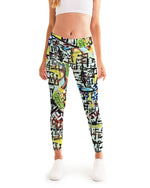 Graffiti Buzz 1 Women's Yoga Pants