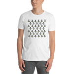 Men's King  Bee Repeated logo  Short-Sleeve  T-Shirt