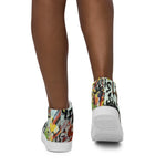 Women’s  BuzzArts Graffiti 2 high top canvas shoes