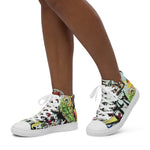 Women’s  BuzzArts Graffiti 2 high top canvas shoes