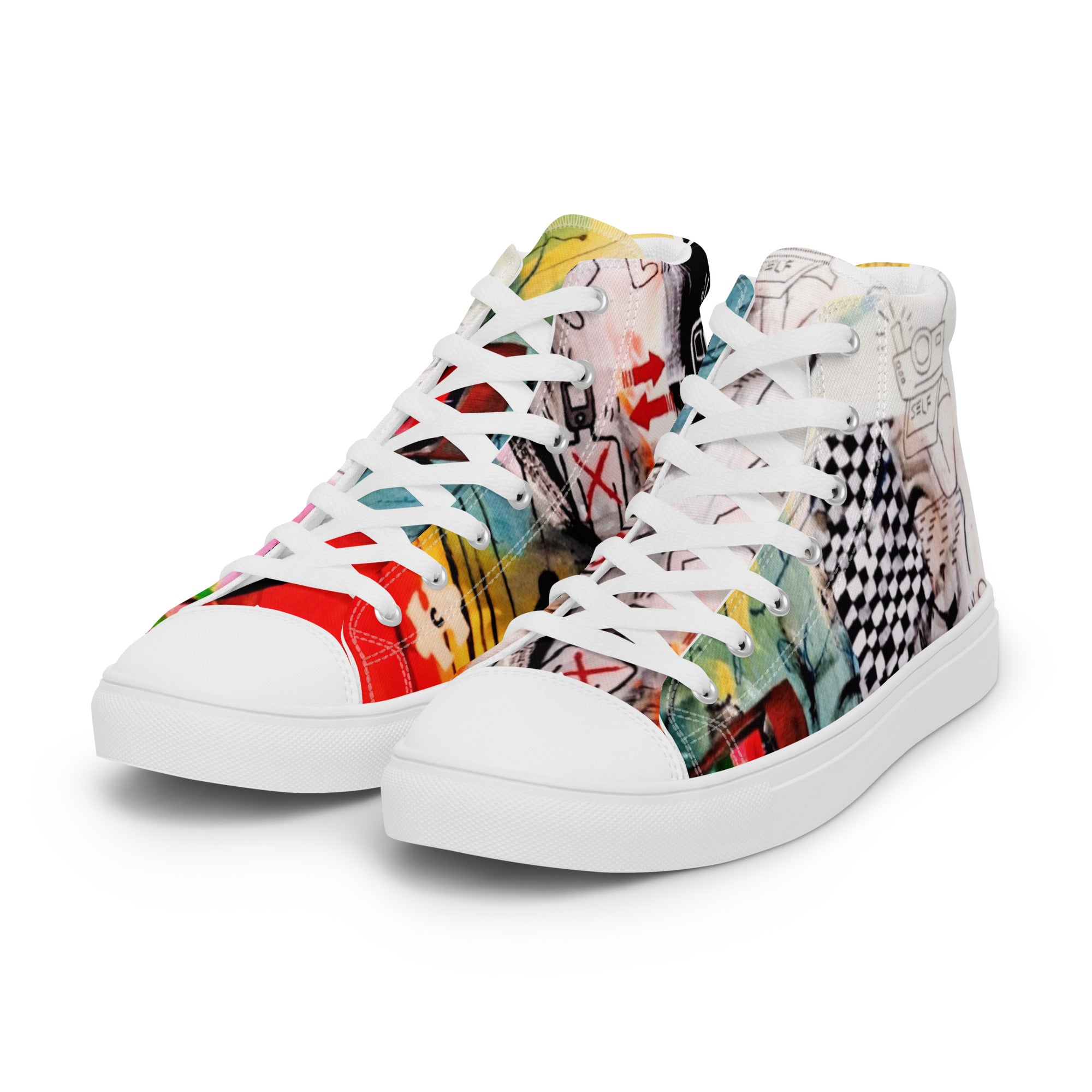 Women’s BuzzArts high top Anti 20XX canvas shoes